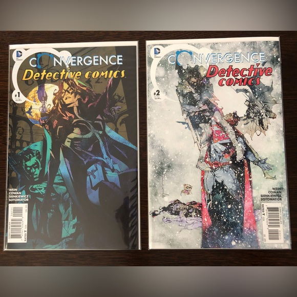DC Comics Other - Convergence: Detective Comics #1-2 Complete Set NM DC Comics 2015